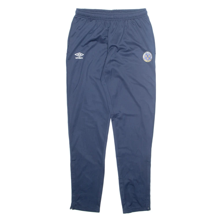 UMBRO Floreat Salopia Mens Joggers Blue Tapered S W26 L30