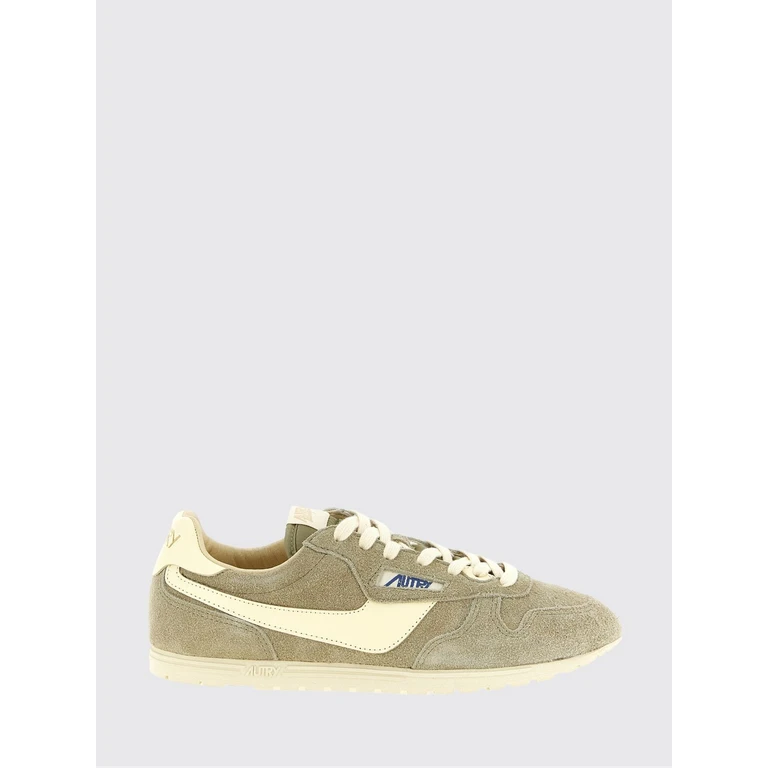 Windspin Low Top Leather and Nylon Sneakers with Suede Inserts (WSLMUB31)