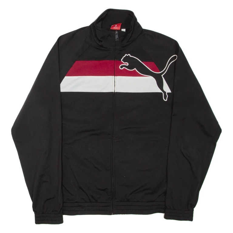 PUMA Mens Track Jacket Black M