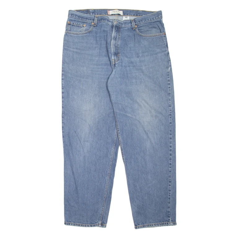 LEVI'S 560 Mens Jeans Blue Loose Tapered Stone Wash W38 L32