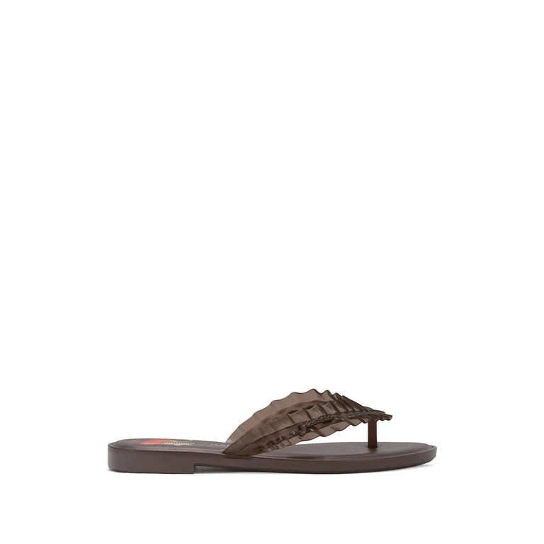 Ganni X Melissa Ruffled-strap Flip-flops (D1020028)