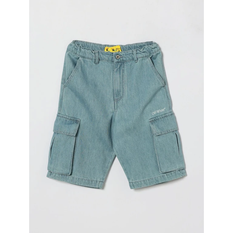 Off-White Kids Cotton Cargo Shorts (44BYC002S26D001426)