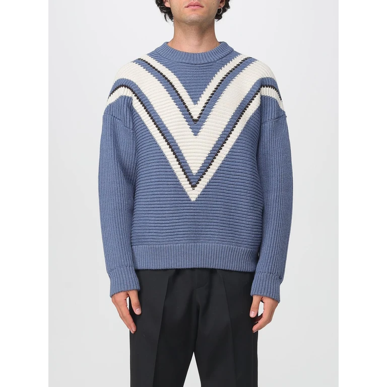 Sweater Men color Gnawed Blue (GMP01338P00210950945)