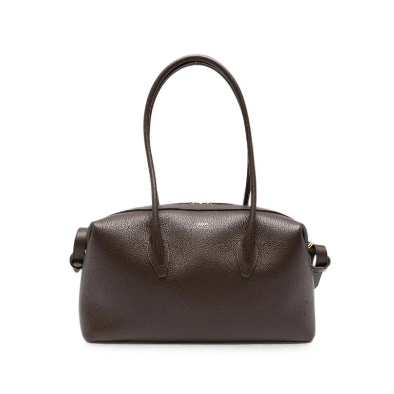 Borsa Duffle In Pelle "Brioche"