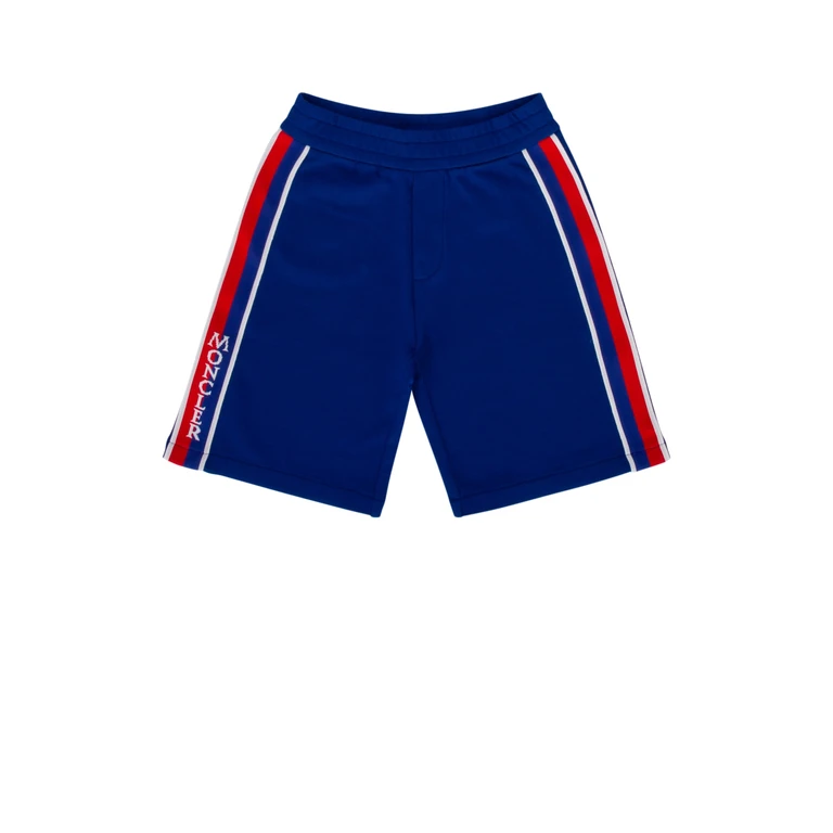 Moncler Jr Shorts Blue