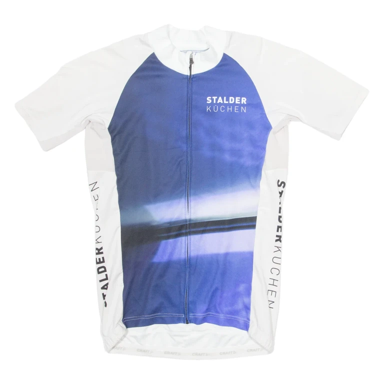 CRAFT Cycling Mens Jersey Blue 1/4 Zip M