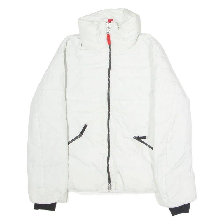 BOGNER Womens Puffer Jacket White UK 6