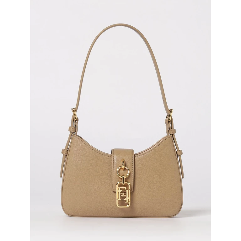 Shoulder Bag Woman color Beige (BS24A62E2229)