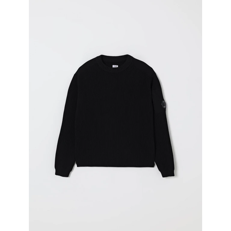 C. P. COMPANY Sweater Kids color Black (CUW00HLHE7660100)