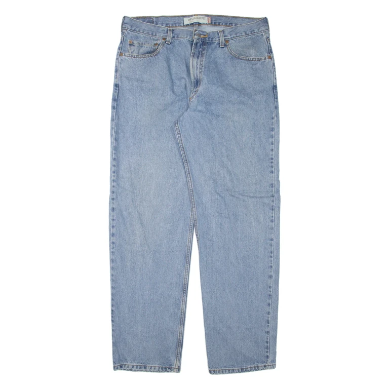 LEVI'S 550 Jeans Mens Blue Relaxed Tapered W36 L33