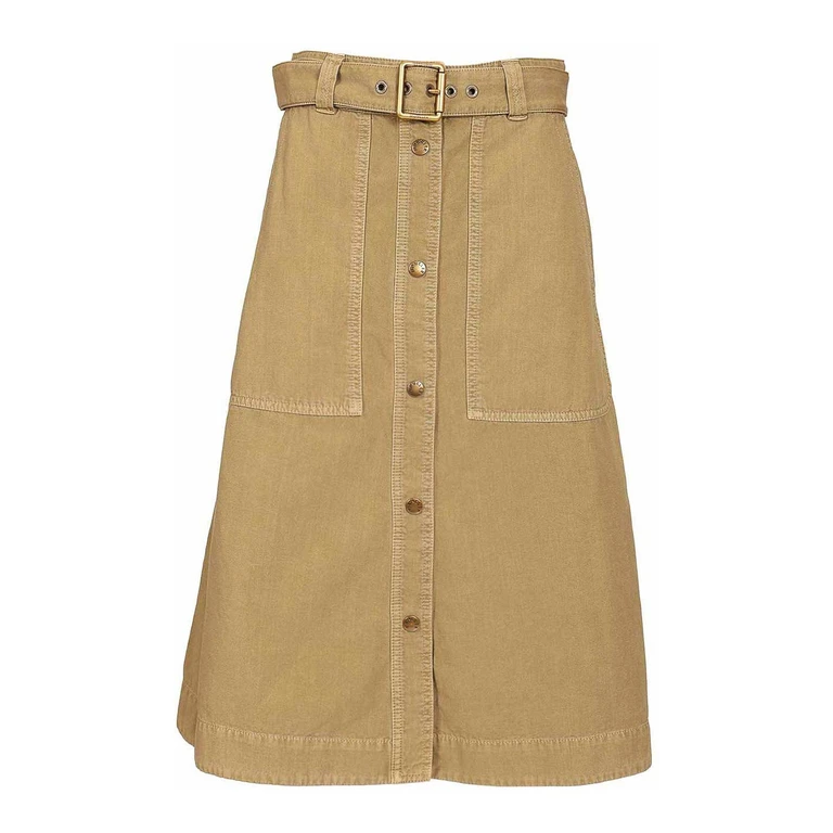 Moncler Jupe Midi - Beige (L10932D00034M9731226)