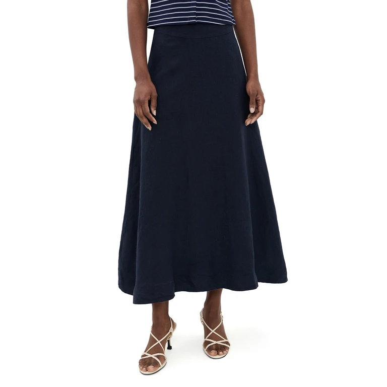 Favorite Daughter The There For You Skirt Navy 2