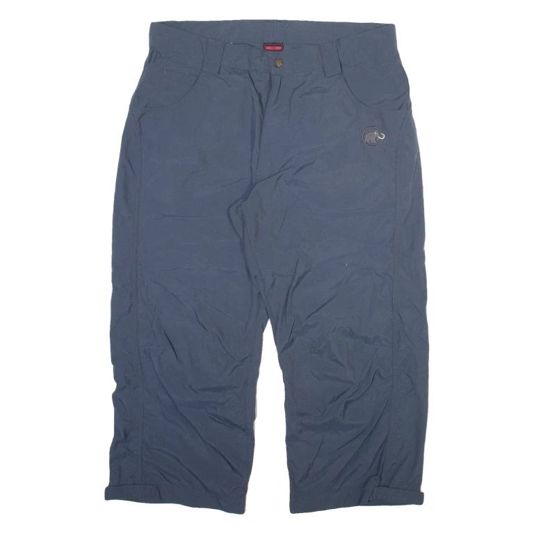 MAMMUT Mens Trousers Blue Relaxed Straight W32 L26