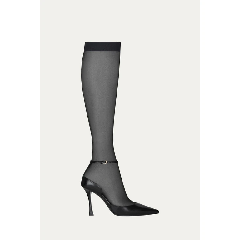 Givenchy Show Stocking Pump 95Mm_Black