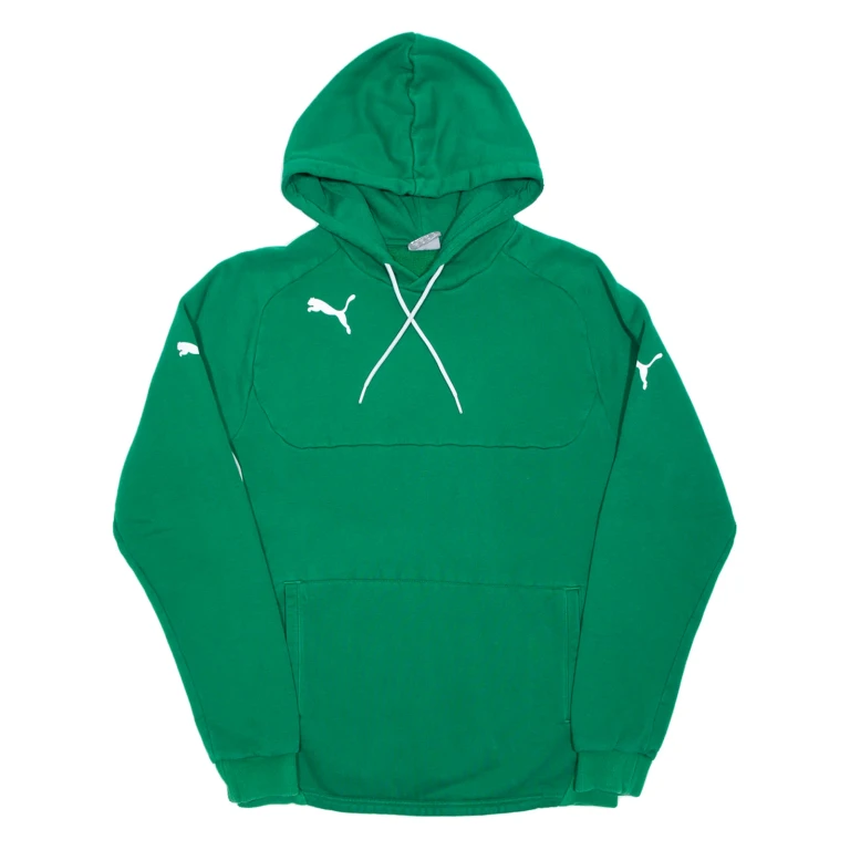 PUMA Mens Green Hoodie M