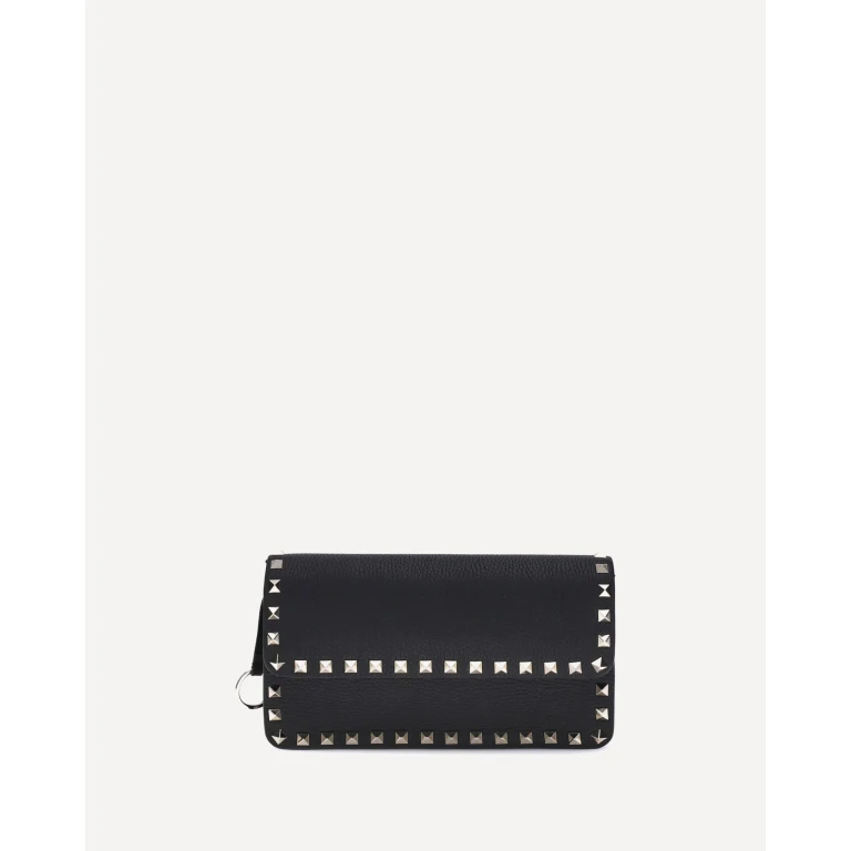 VALENTINO GARAVANI Rockstud Chain Wallet Female UNI