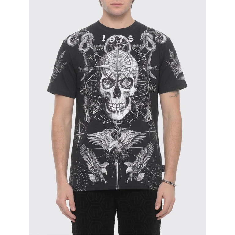 T-Shirt Men color Black (SAFCMTK8850PJY002N02)