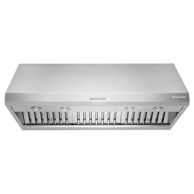 48'' 585 Or 1170 Cfm Motor Class Commercial-Style Wall-Mount Canopy Range Hood in Steel