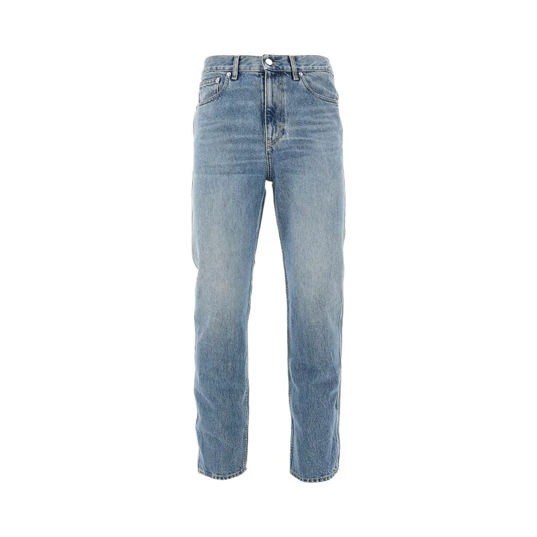 Calças de ganga Gucci para homem corte reto slim fit