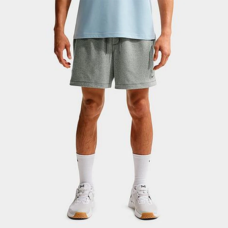 Nike Men's Primary NanoKnit Dri-FIT 7" Performance Shorts in Smoke Grey/Heather/Smoke Grey Size: XS