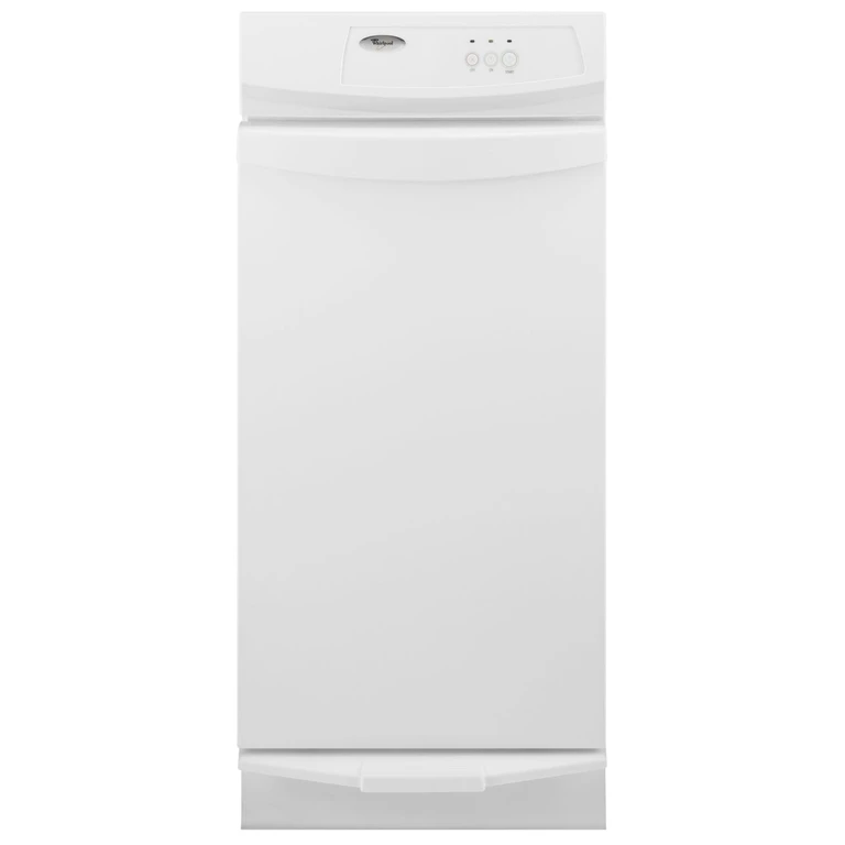 15 in. Convertible Trash Compactor in White-on-White 1.4 cu. ft. GC900QPPQ