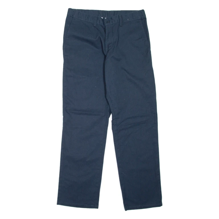 DICKIES Workwear Mens Trousers Blue Regular Tapered W30 L30