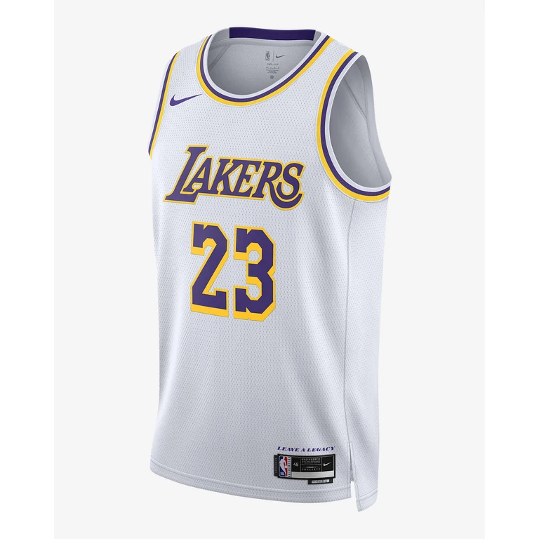 Men's NBA Swingman Jersey Lakers Association Lebron James