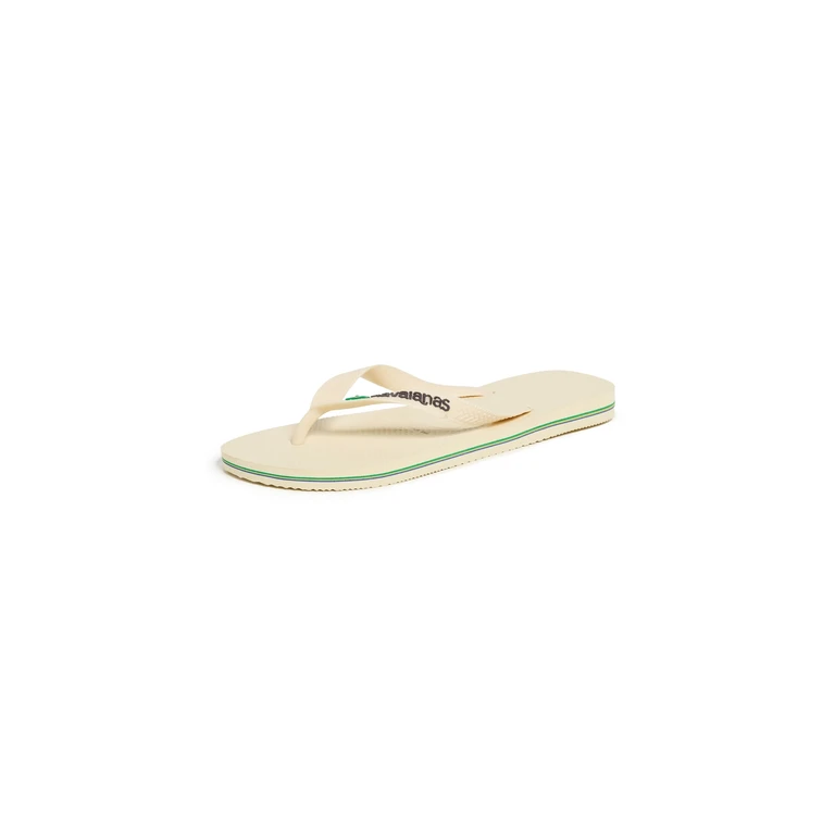 Havaianas Brazil Logo Flip Flops Buttercream 6