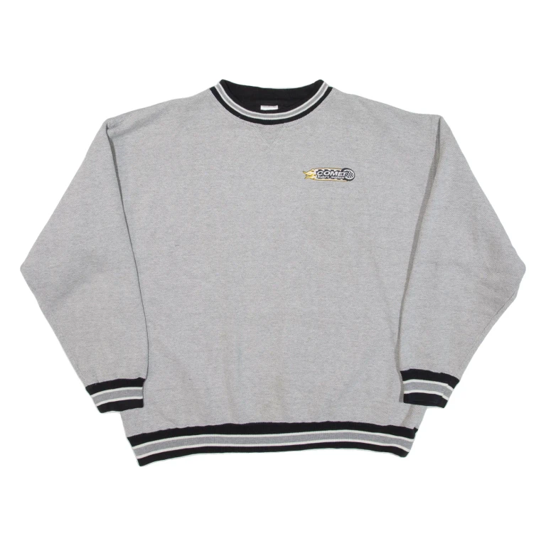 BAC Comet Kart Sales Mens Sweatshirt Grey USA XL