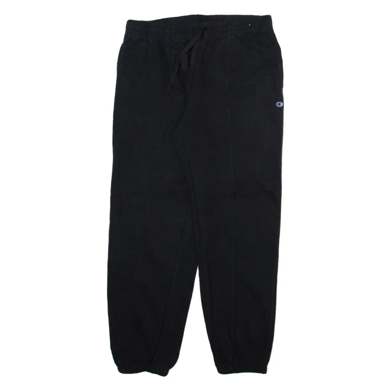 CHAMPION Mens Joggers Black Tapered M W32 L29