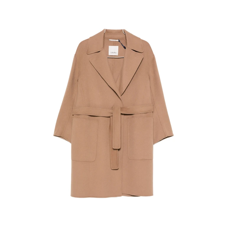 Velo Belted Notch-lapel Coat