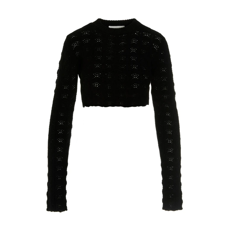 Sportmax Black Wool Cardigan Clothing - Women