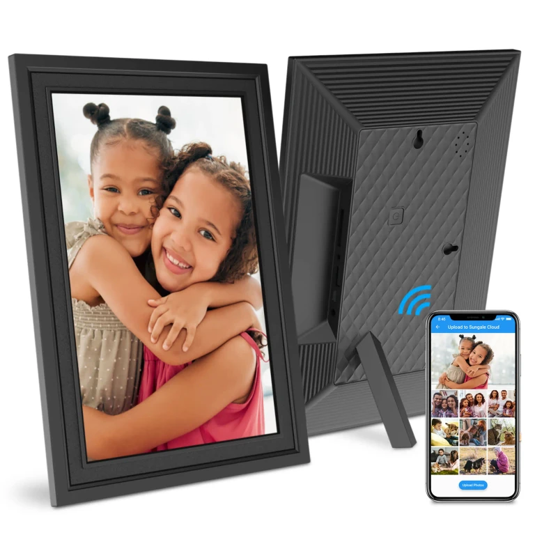 WiFi Cloud Digital Photo Frame, Easy PhotoShare APP- 20GB Cloud Storage, Auto-Rotate