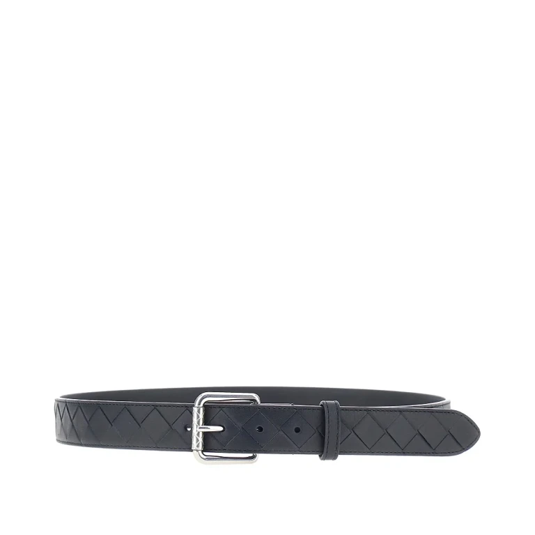 BOTTEGA VENETA Intrecciato leather belt Man 85