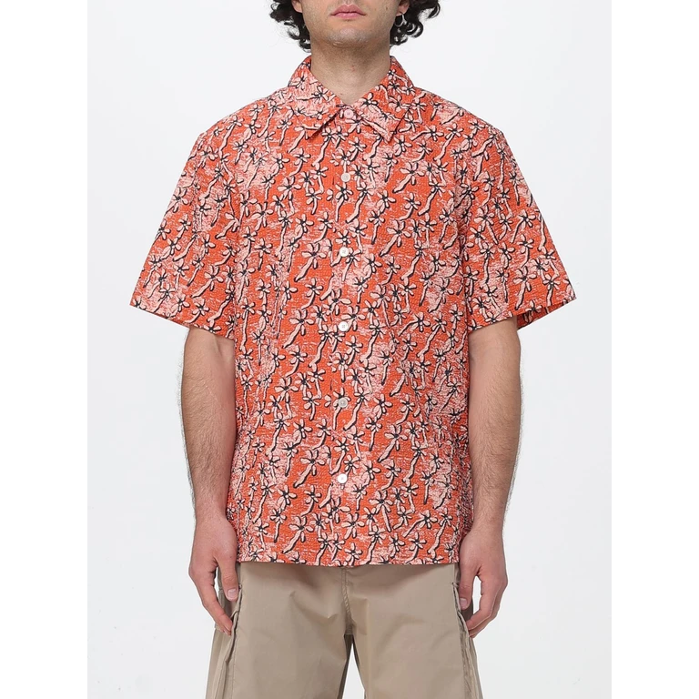 Shirt Men color Orange (M2R896ZV2265616)