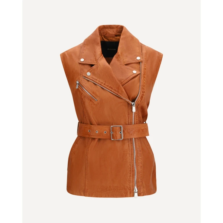 Gilet stile biker PINKO Gypsy da donna, taglia 42