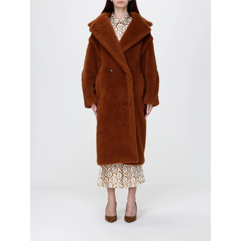 Fur Coat Woman color Brown (2621016052600011)