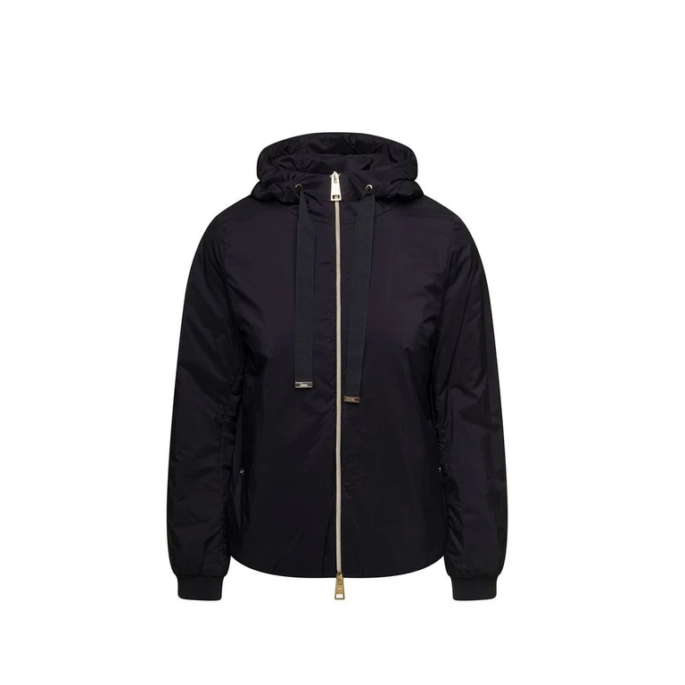 Black Polyamide Bomber Clothing - Women