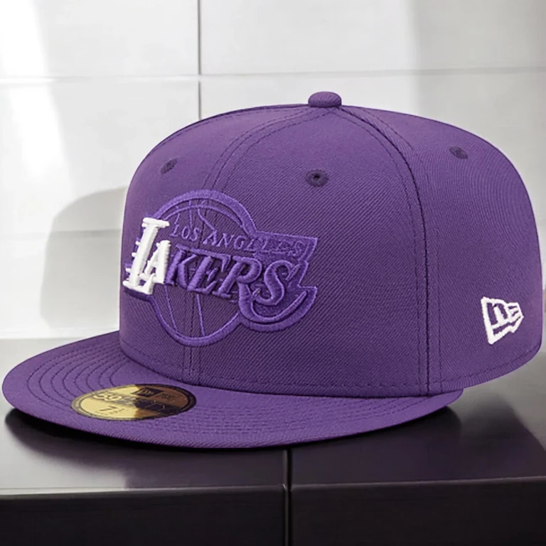 Men's NBA 5950 Team Color Elements Fitted Lakers