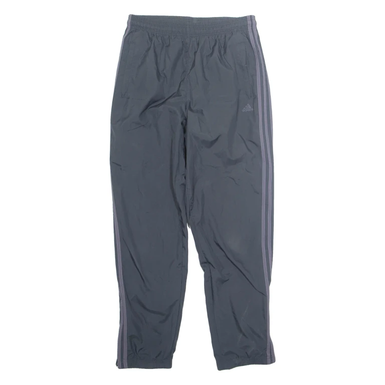 ADIDAS Womens Track Pants Grey 90s Tapered L W30 L30
