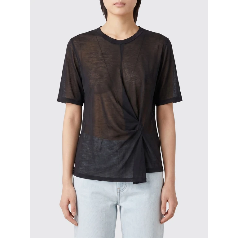 T-Shirt Woman color Black (S6SJ35Y69)