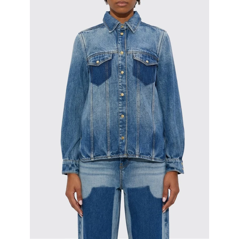 Shirt Woman color Denim (A103008991)