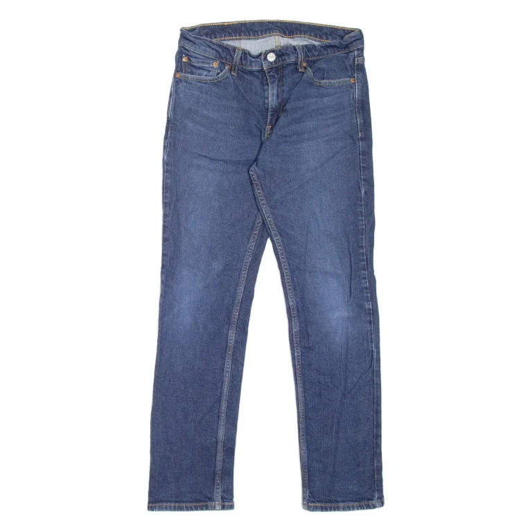 LEVI'S 511 Jeans Mens Blue Slim Straight Stone Wash W30 L30