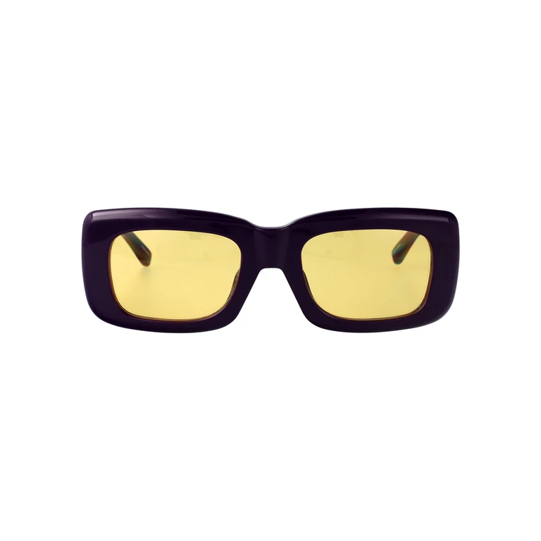 The Attico Attico3c29sun C29 Purple/sulver/yellow Acetate Sunglasses - Women