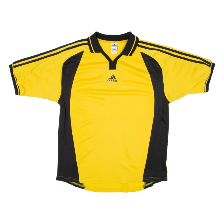 ADIDAS EQUIPMENT Mens Jersey Yellow Collared L