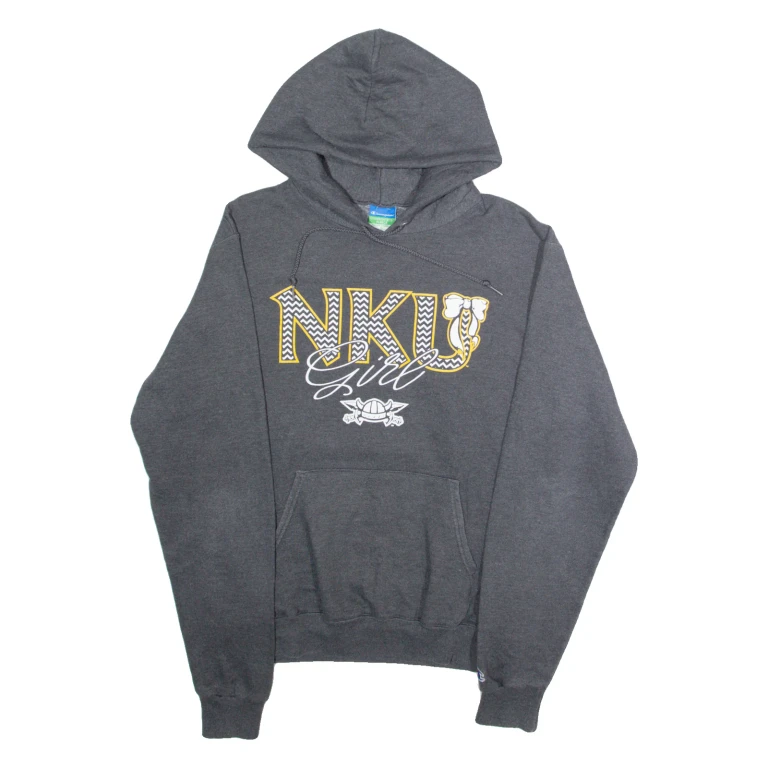 CHAMPION Mens Grey Hoodie S