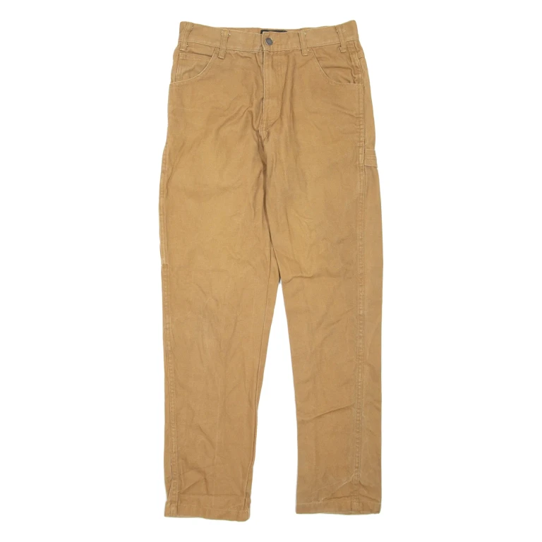 DICKIES Mens Jeans Brown Regular Straight W29 L31