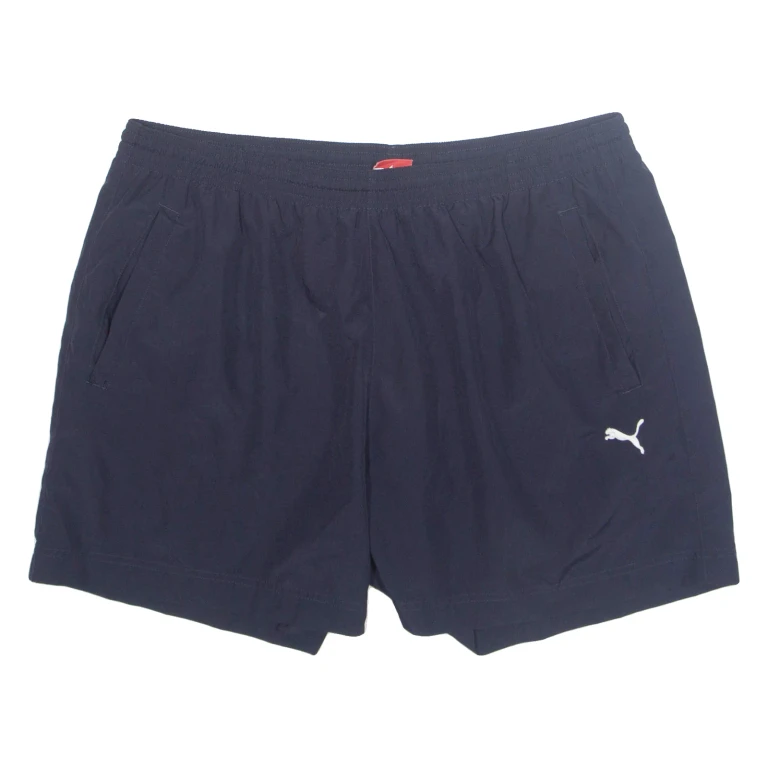PUMA Mesh Lined Sports Mens Swimming Shorts Blue XL W34