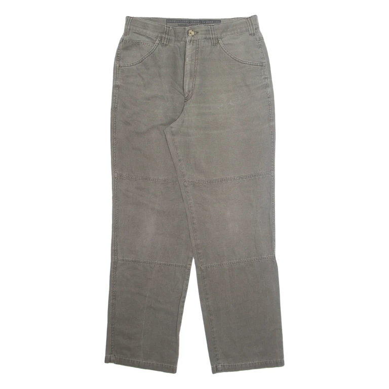 ANGELO -LITRICO Mens Trousers Grey Regular Straight W30 L32