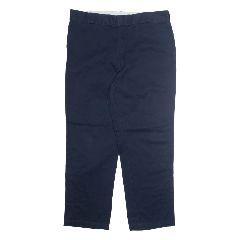 DICKIES Chino 874 Mens Trousers Blue Regular Straight W40 L32